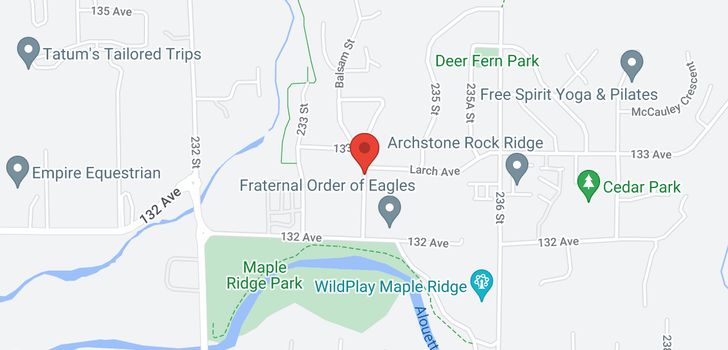 map of 23346 133RD AVENUE